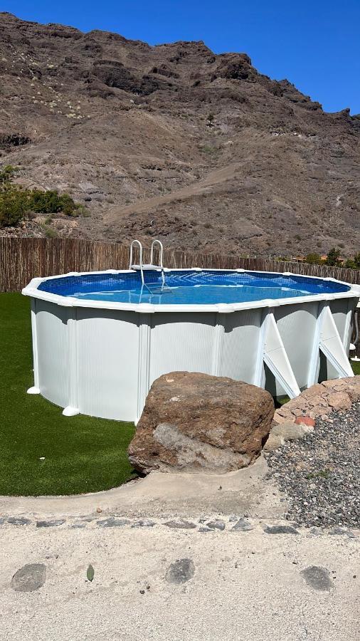 Casa Rural Con Bano Adaptado Y Piscina En Mogán Exteriér fotografie