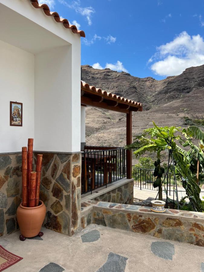 Casa Rural Con Bano Adaptado Y Piscina En Mogán Exteriér fotografie